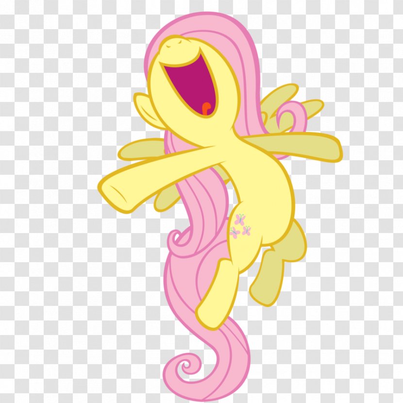Fluttershy My Little Pony Character - Cartoon Transparent PNG