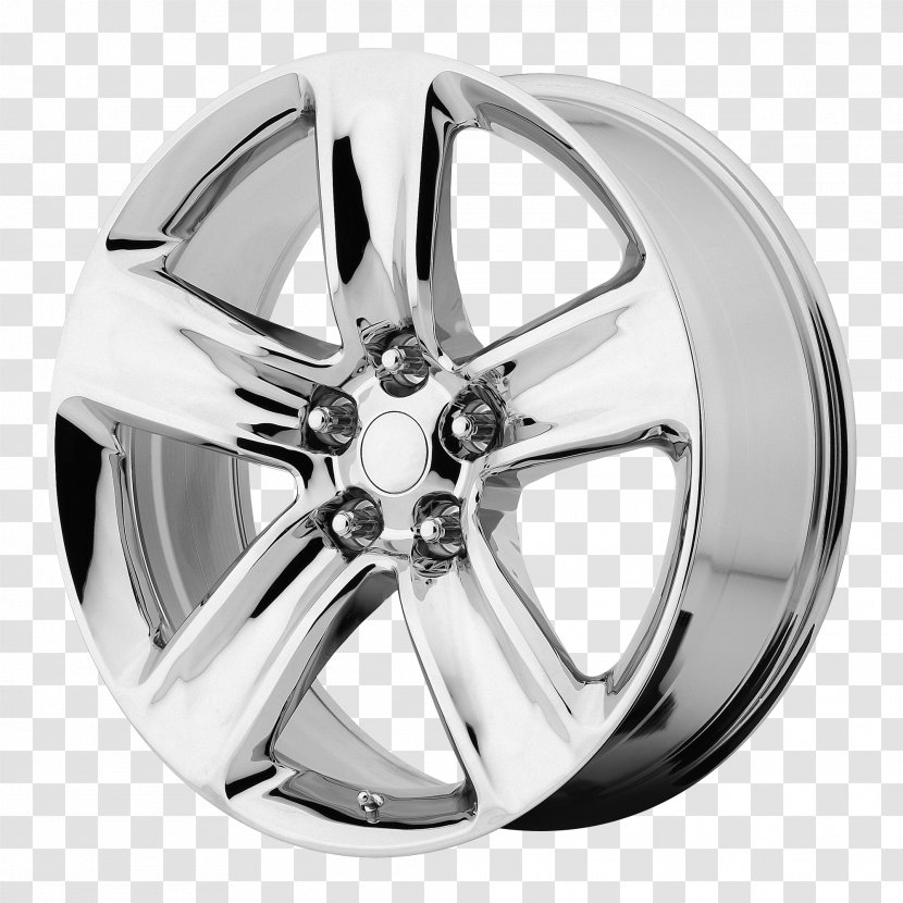 Rim Car Wheel Tire Chrome Plating - Auto Part Transparent PNG