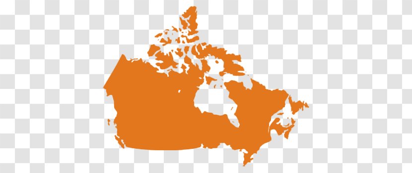 Canada United States Vector Map - World Transparent PNG