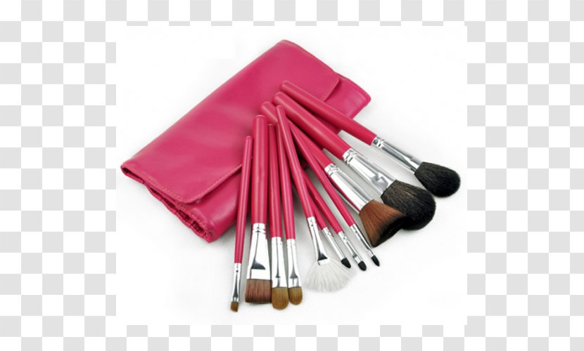 Makeup Brush Tool Cosmetics - Smudged Lipstick Transparent PNG