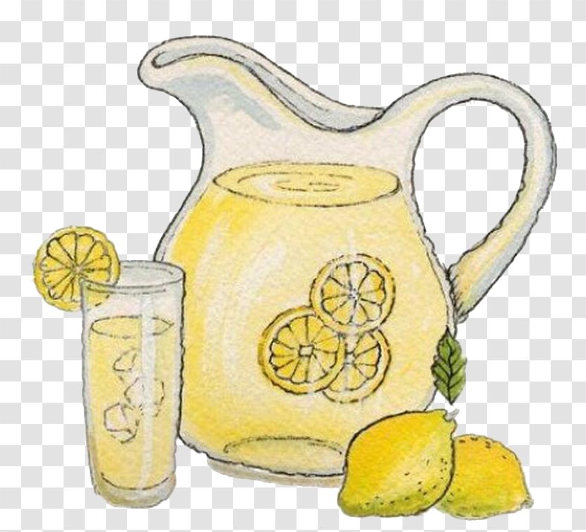 Lemonade Food Clip Art - Drinkware Transparent PNG