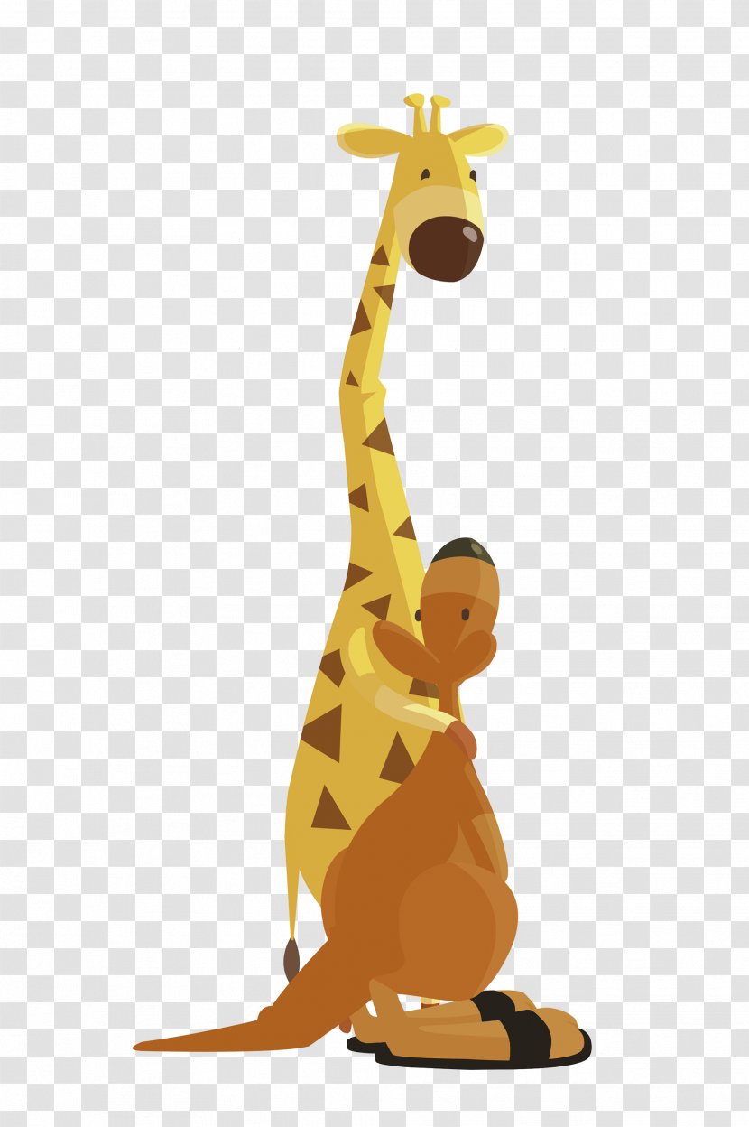 Giraffe Clip Art Neck Carnivores Terrestrial Animal - Mammal Transparent PNG