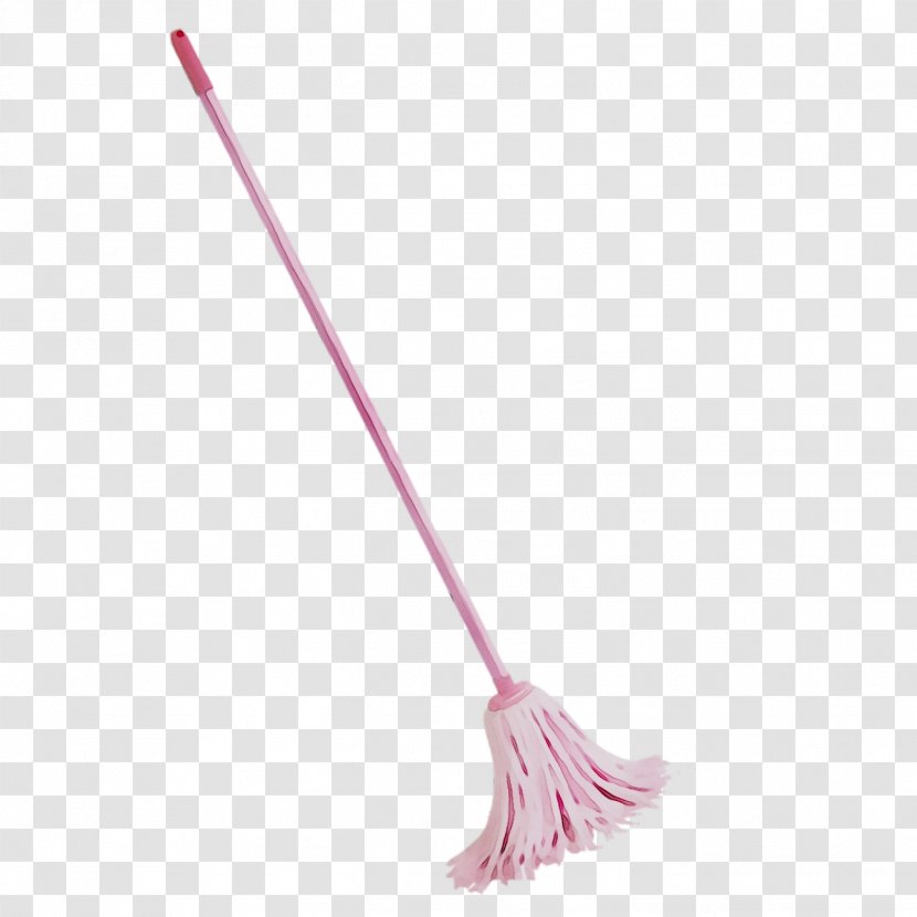Broom Mop - Pink Transparent PNG