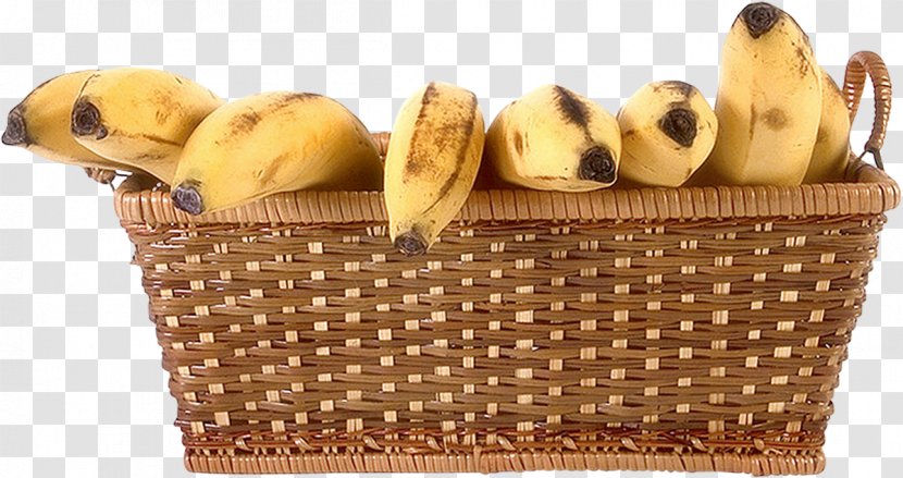 Banana Food Gift Baskets Fruit Clip Art - Picnic Basket Transparent PNG