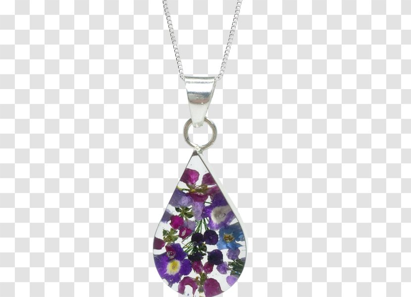 Earring Necklace Jewellery Amethyst Sterling Silver - Purple Haze Transparent PNG