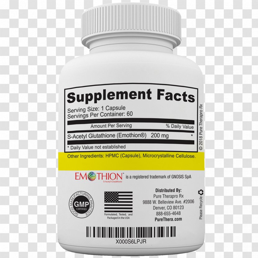 Dietary Supplement Glutathione Nutrition Health Vitamin B-12 - Pure Veg Transparent PNG