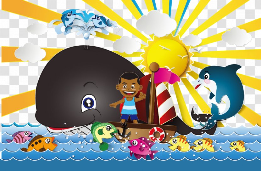 Child Cartoon U822au6d77 Illustration - Play - Sea Transparent PNG