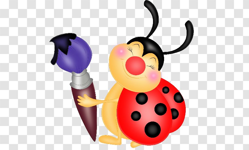 Clip Art Little Ladybug Ladybird Beetle Vector Graphics - Drawing - Painting Transparent PNG