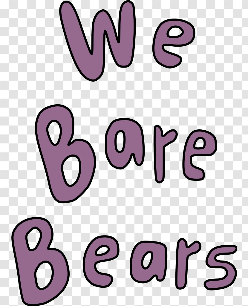 Polar Bear Logo Clip Art - Purple - Bears Transparent PNG