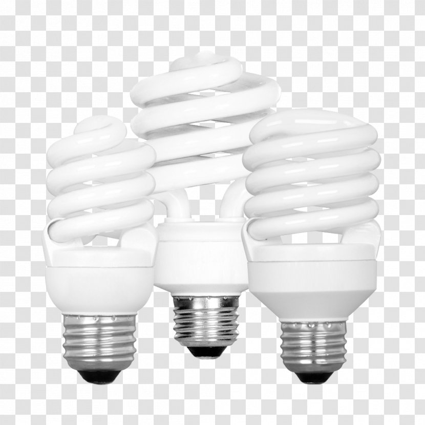 Incandescent Light Bulb Compact Fluorescent Lamp LED - Candelabra Transparent PNG