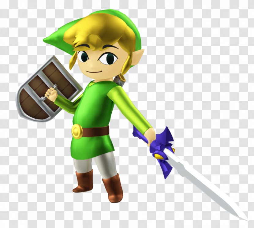 Cartoon Weapon Character Fiction - Toy - Super Smash Bros Brawl Link Transparent PNG