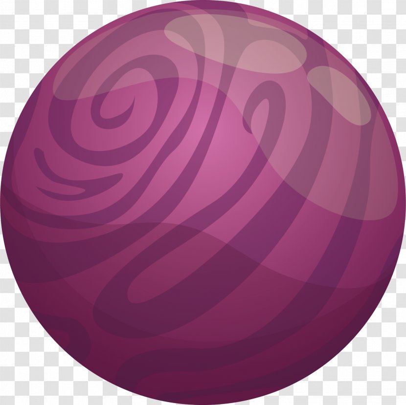 Purple Download - Planet Transparent PNG