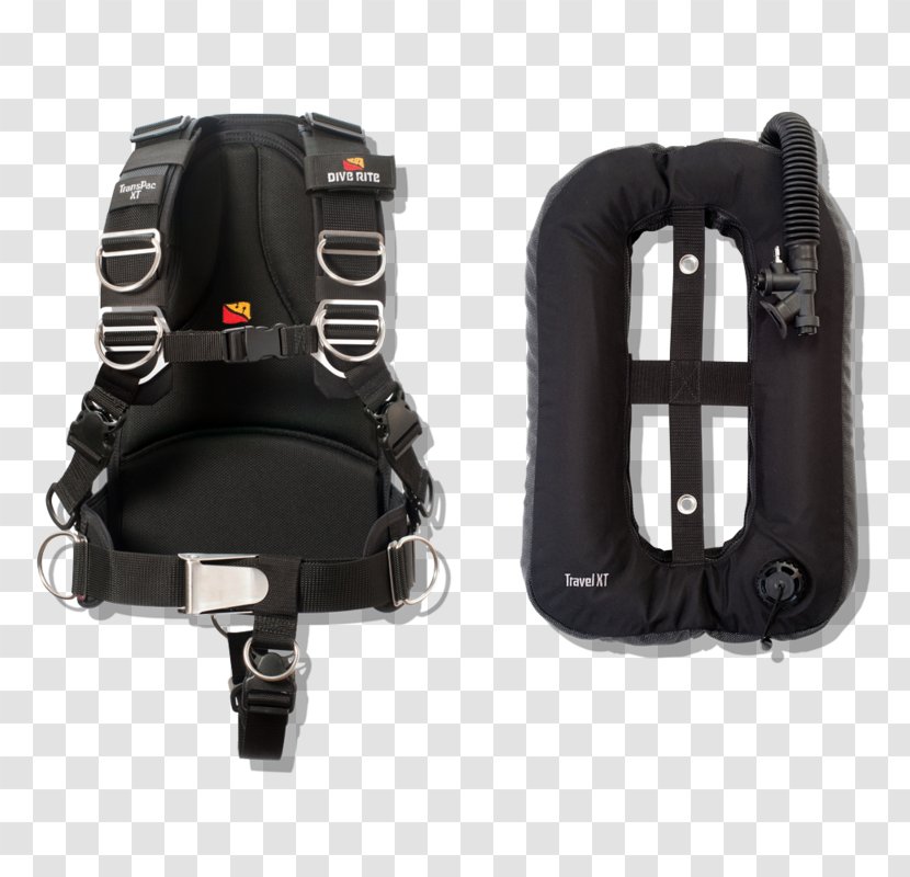 Dive Rite Transpac XT Harness Buoyancy Compensators Underwater Diving Scuba - Hardware - Tour Package Billboard Transparent PNG