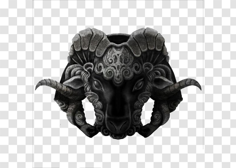 Goat Armour Sheep Chinese Zodiac Body Armor - Astrology - Black Leopard Head Transparent PNG