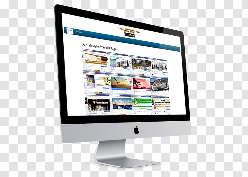Web Development Design - Desktop Computer Transparent PNG