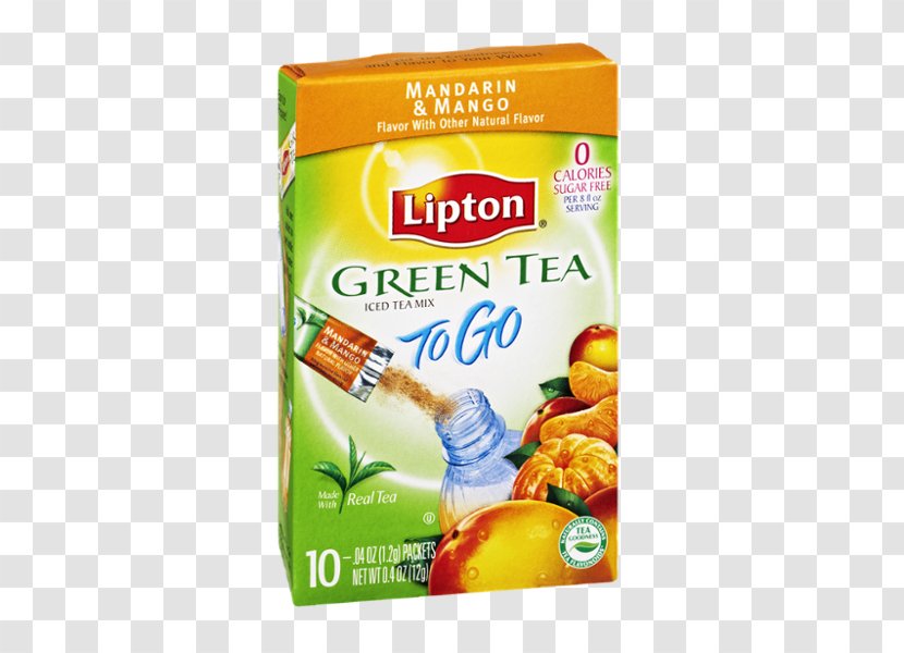 Iced Tea Green Food Lipton - Diet Transparent PNG