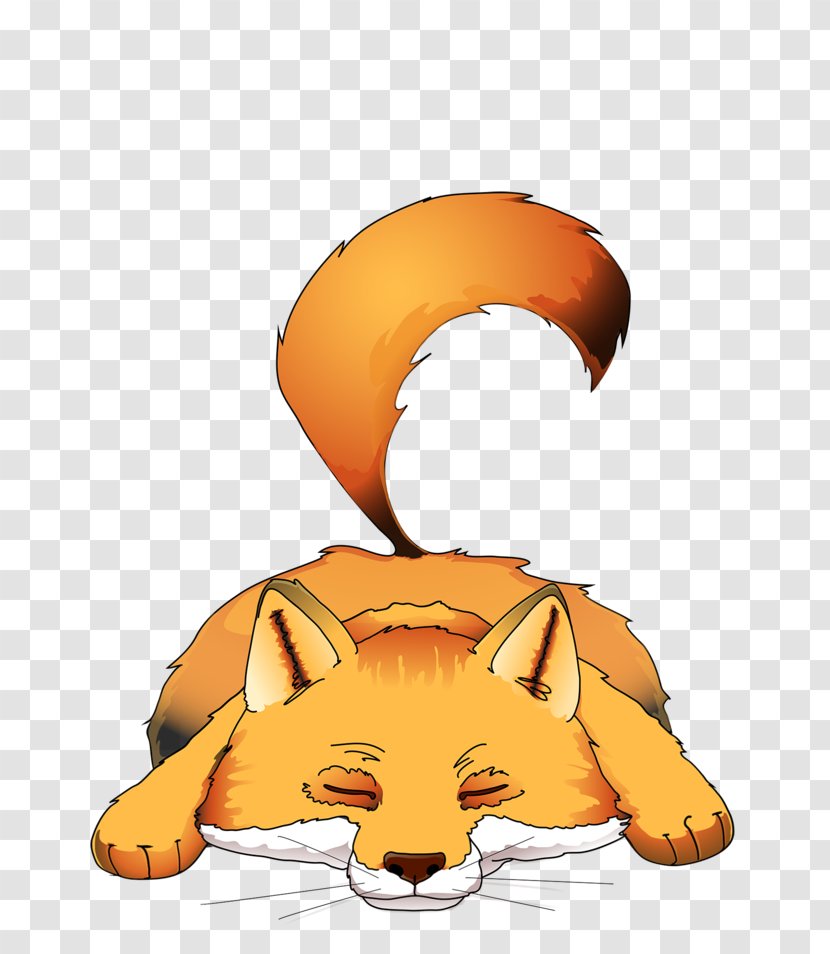 Whiskers Red Fox Cat - Vertebrate Transparent PNG
