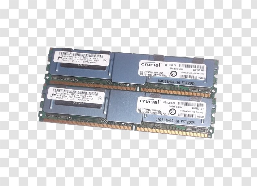Flash Memory DDR2 SDRAM ECC Module - Computer Transparent PNG