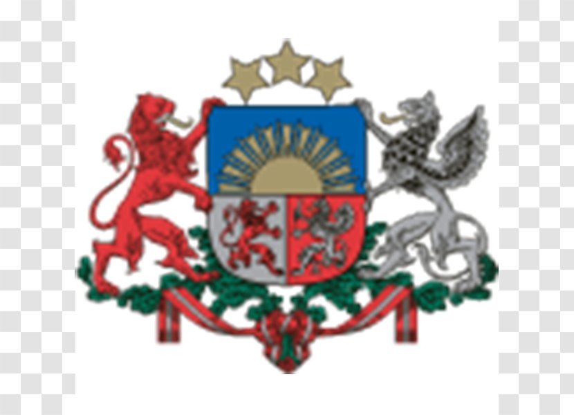 Coat Of Arms Latvia Crest National - Emblem - Team Salvato Transparent PNG