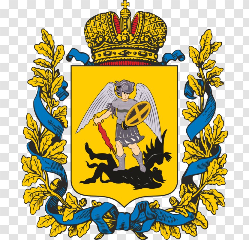 Arkhangelsk Governorate Wappen Der Oblast Archangelsk Coat Of Arms Viceroyalty - Logo - Flag Transparent PNG