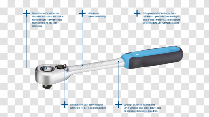 Socket Wrench Spanners Gedore Ratchet ラチェットレンチ - Hexagonal Screw Transparent PNG