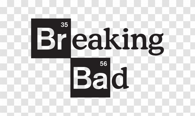 Logo Breaking Bad - Brand - Season 1 Black And White StencilBreaking Transparent PNG