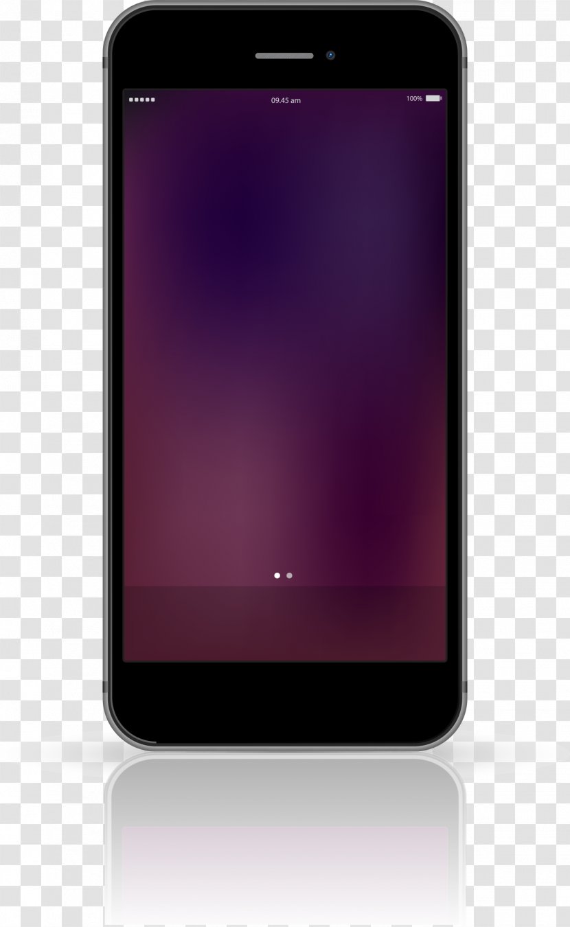 Feature Phone Smartphone Clip Art - Handheld Devices - Purple Digital Mobile Transparent PNG