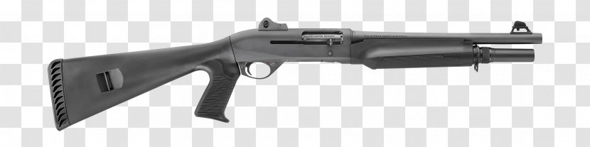 Benelli M4 United States Mossberg 500 Firearm Combat Shotgun - Watercolor - Police Gun Transparent PNG