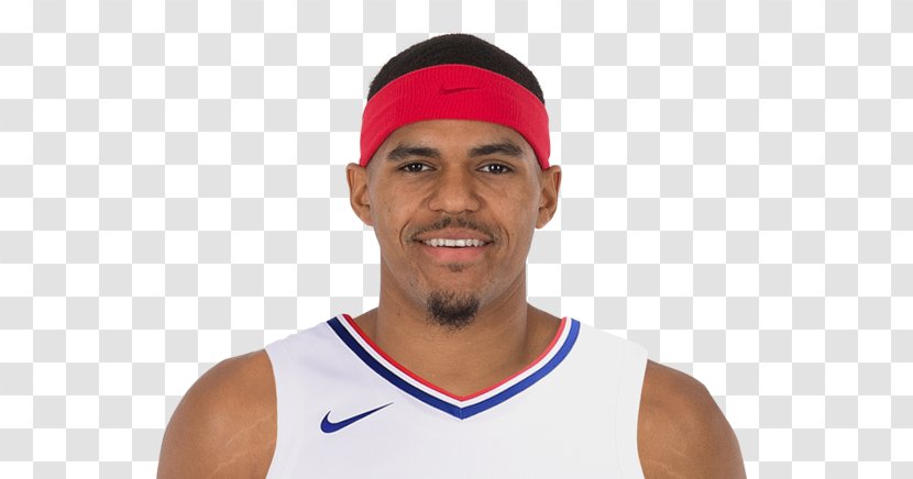 Tobias Harris Detroit Pistons Los Angeles Clippers Milwaukee Bucks Indiana Pacers - Headgear - Charlotte Bobcats Transparent PNG