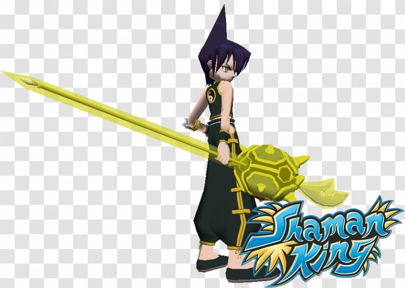 Tao Ren Yoh Asakura Shaman King Weapon Guandao - Heart Transparent PNG