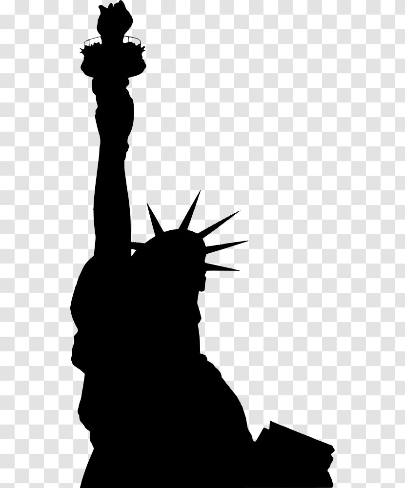 Statue Of Liberty Silhouette Photography - Tree Transparent PNG