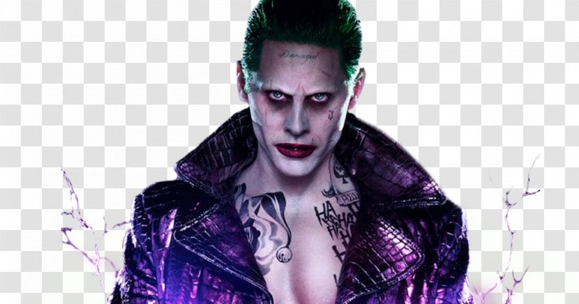 Jared Leto Joker Suicide Squad Harley Quinn Deadshot - DC Extended Universe Transparent PNG