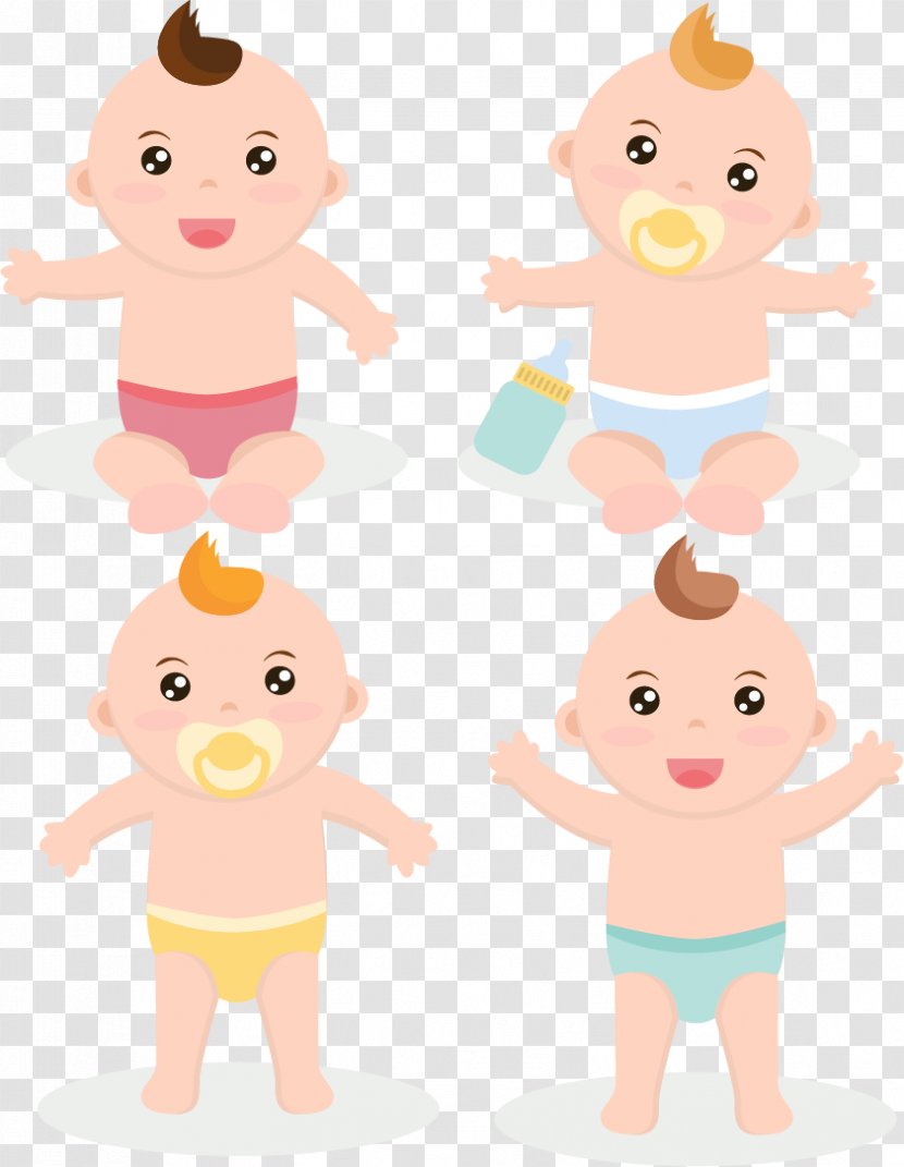 Download Clip Art - Silhouette - Big Eyes Baby Transparent PNG