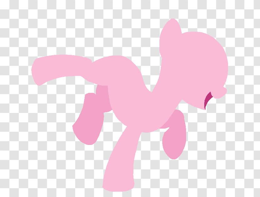 Pinkie Pie Applejack Pony Rainbow Dash Art - Silhouette - Minimal Party Transparent PNG