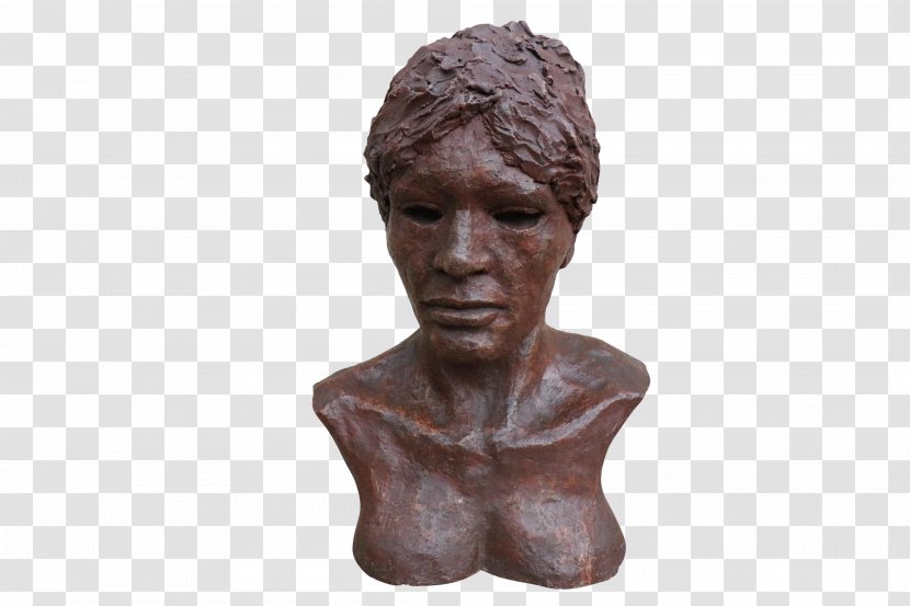 Sculpture Figurine Chairish Art Bust - Bohochic - Bronze Transparent PNG