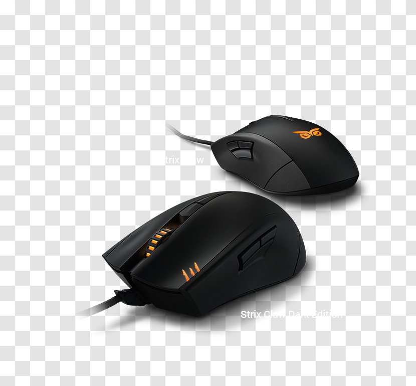 Dark Claw Computer Mouse Keyboard ASUS - Video Game Transparent PNG