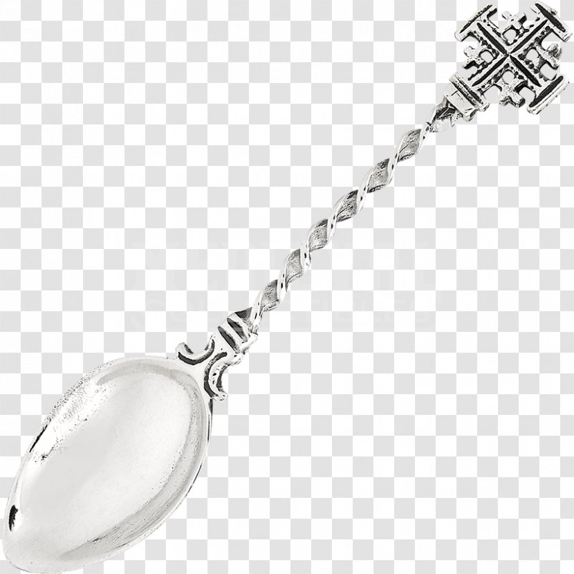 Spoon Silver Locket Cutlery - Fashion Accessory - Salt Transparent PNG