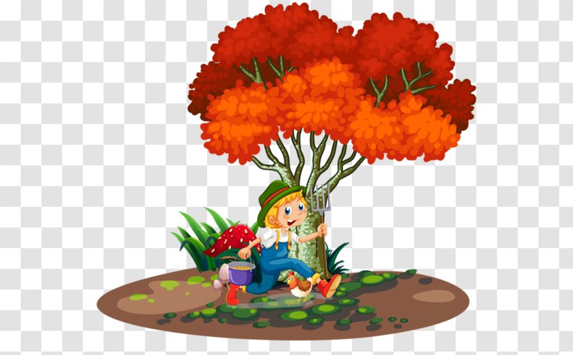 Tree Stock Illustration Clip Art - Lively Child Transparent PNG