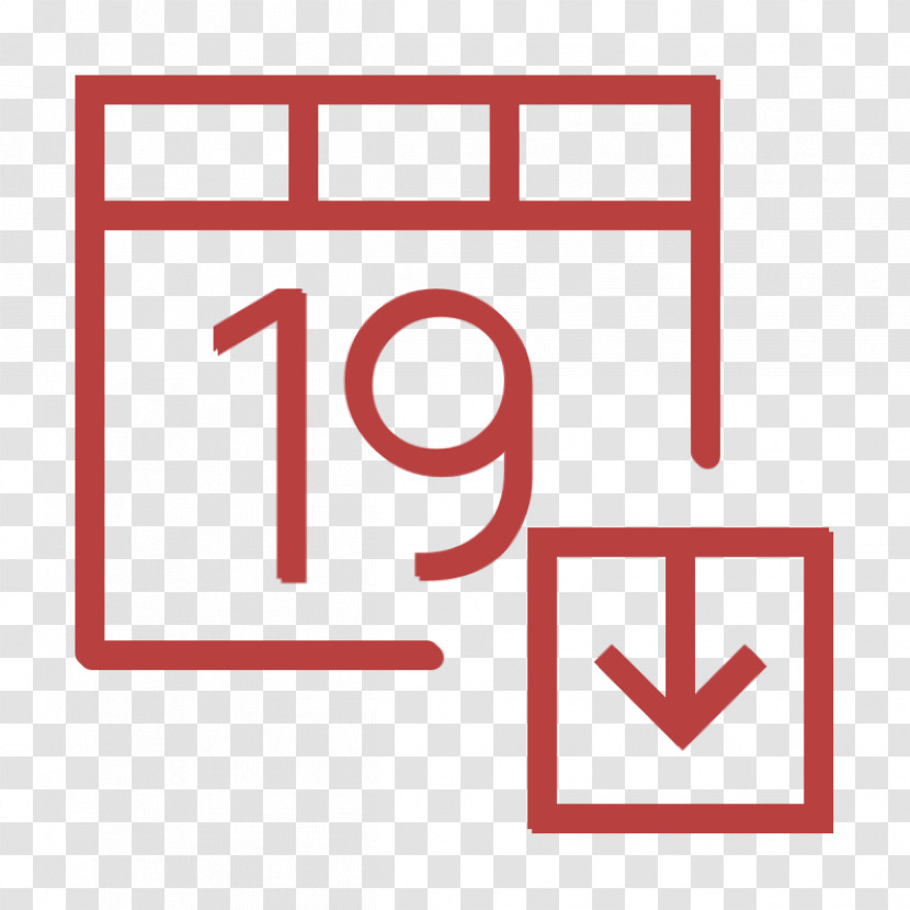 Calendar Icon Interaction Set Icon Transparent PNG