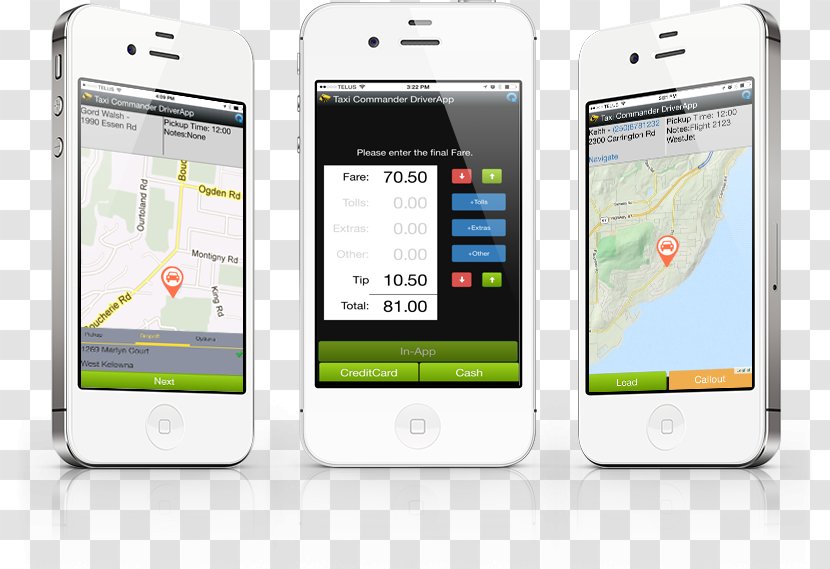 Web Design IPhone Application - Mobile Phones - Driver Transparent PNG