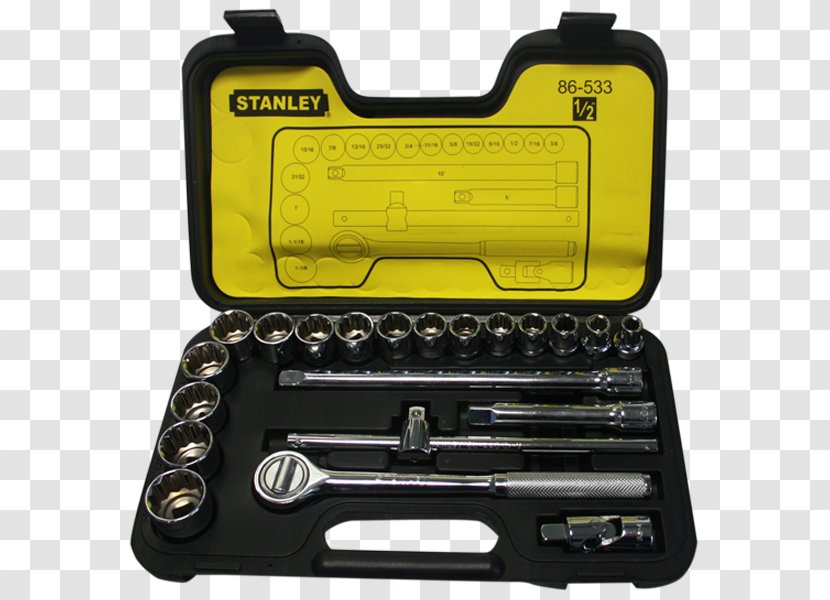 Hand Tool Ratchet Spanners Set - Stanley Black Decker Transparent PNG