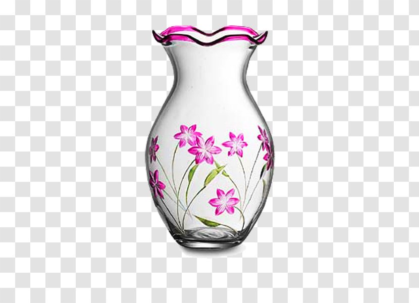 Glass Hydrographics Vase Price - Drinkware - Creative Transparent PNG