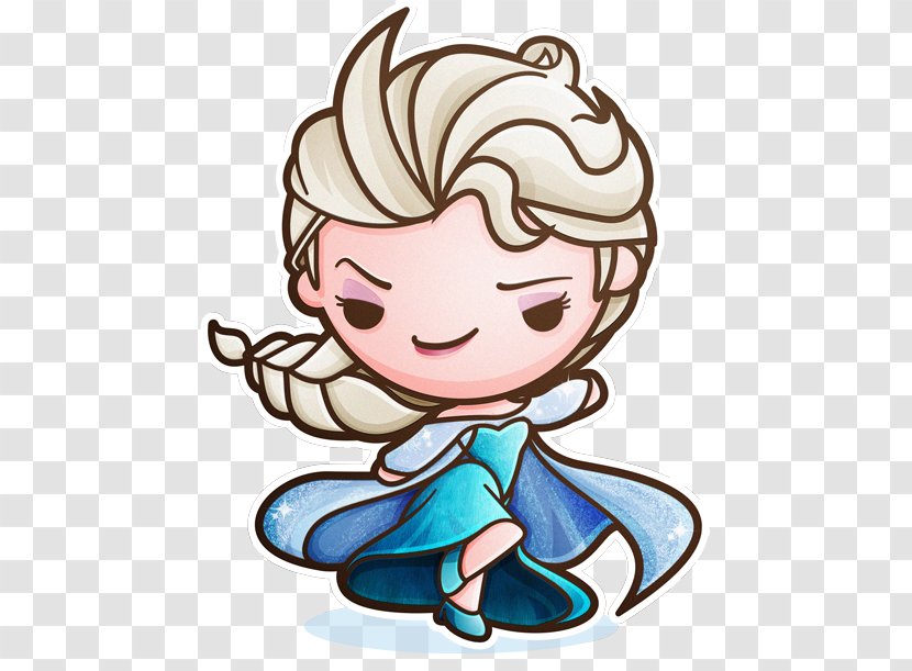 Elsa Anna Kavaii Film Drawing - Heart - Kawaii Transparent PNG