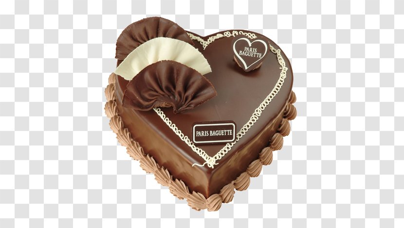 Chocolate Ice Cream Cake Truffle - Love Transparent PNG