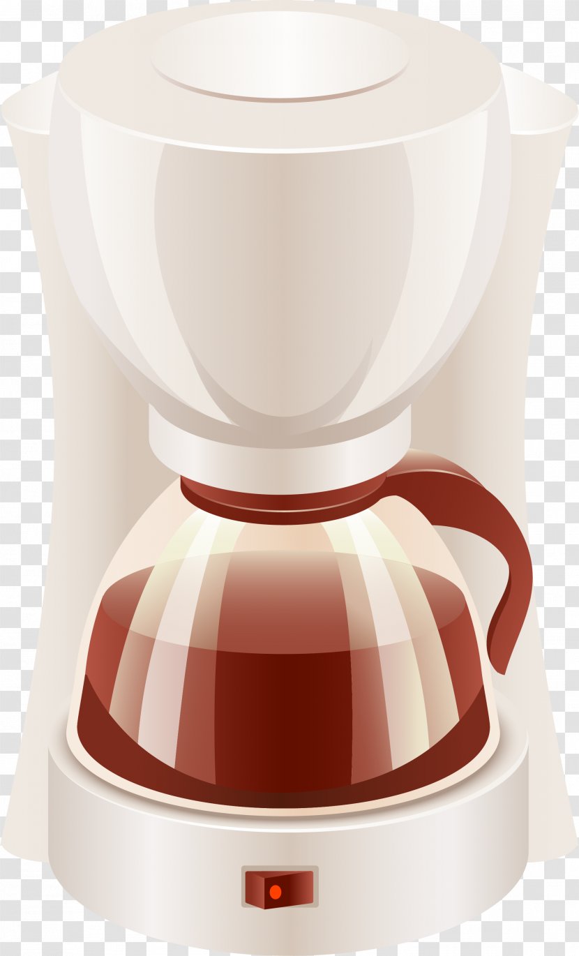 Coffee Icon - Cup - Hand Painted White Hourglass Transparent PNG