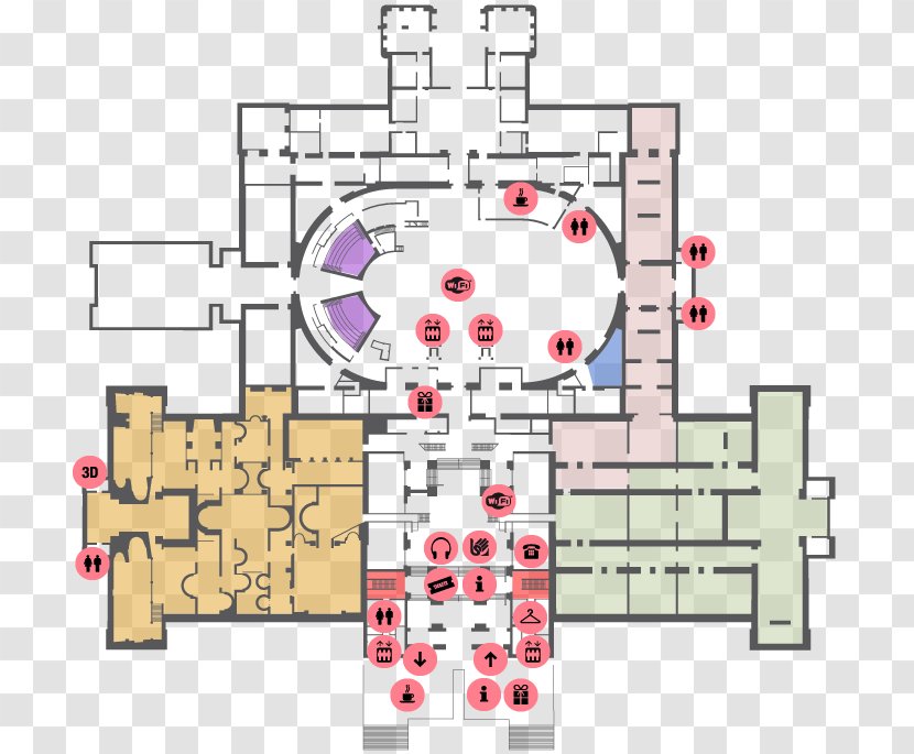 Palau Nacional Floor Plan Museum Romanesque Art - Engineering - Building Transparent PNG