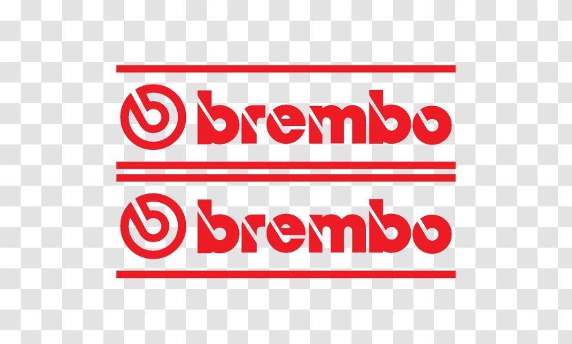 Car Brembo Brake Sticker Logo Transparent PNG