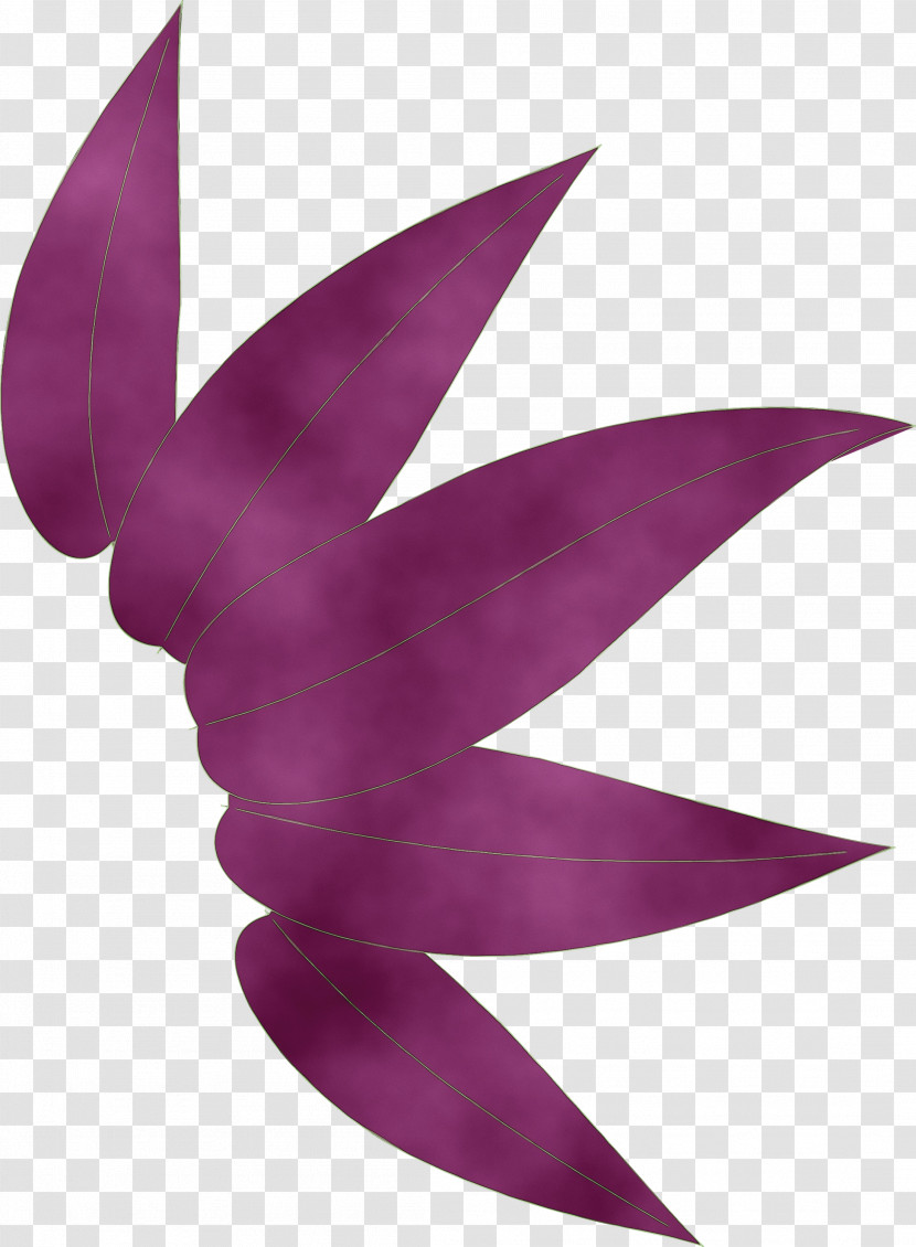 Purple Violet Plant Magenta Logo Transparent PNG
