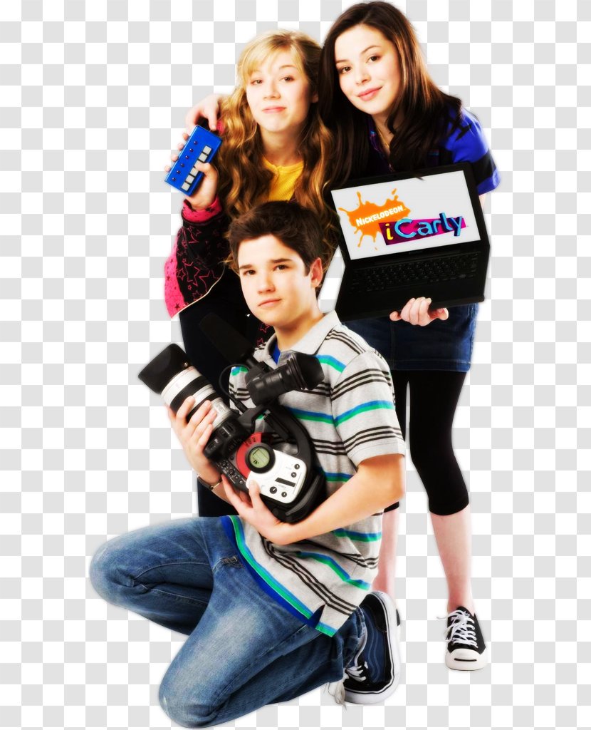 Miranda Cosgrove Jennette McCurdy ICarly Nathan Kress Carly Shay - Silhouette - Icarly Sam Transparent PNG