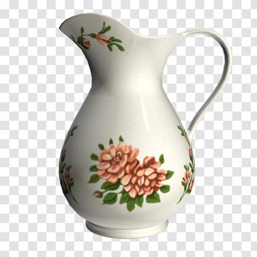 Jug Ceramic Pottery Pitcher Vase - Cup Transparent PNG